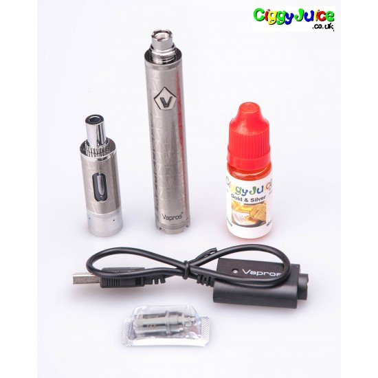 Vision Vapros Starter Kit Silver Vision Vapros Starter Kit Silver