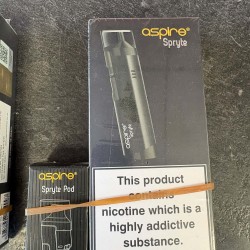 Spryte AIO Kit - Black - Clearance + Extra Pod & Coil