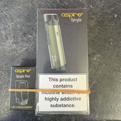Spryte AIO Kit - Green - Clearance + Extra Pod & Coil