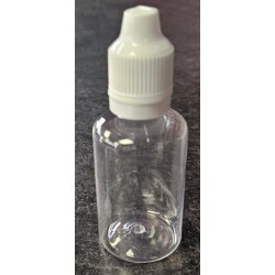 Empty PET Plastic Bottle with cap and nipple 30ml