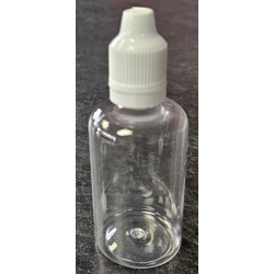 Empty PET Plastic Bottle with cap and nipple 50ml