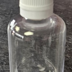 Empty PET Plastic Bottle with cap and nipple 50ml