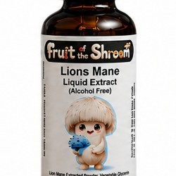 Lions Mane Extract (Dual Extracted) BUT Alcohol Free - 50ml Lions Mane Extract (Dual Extracted) BUT Alcohol Free - 50ml