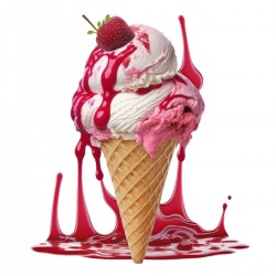 Raspberry Ripple Ice Cream