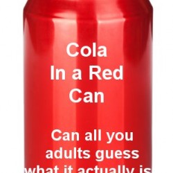 Cola (Red Can one) - Concentrate
