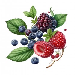 Raspberry & Blueberry