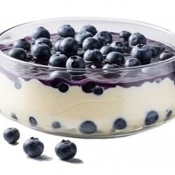 Blueberry Custard