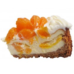 Orange and Mandarin Cheesecake