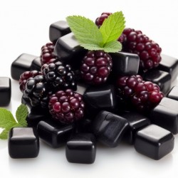 Blackcurrant and Liquorice Sweets