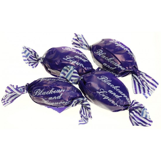 Blackcurrant and Liquorice Sweets Blackcurrant and Liquorice Sweets