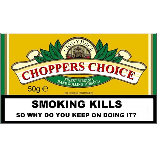 Choppers Choice Hand Rolling Tobacco - Short Fill Choppers Choice Hand Rolling Tobacco - Short Fill